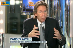 Interview vidéo de Patrick Molle, directeur de France BS, sur BFM Business